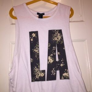 Forever 21 LA sleeveless top